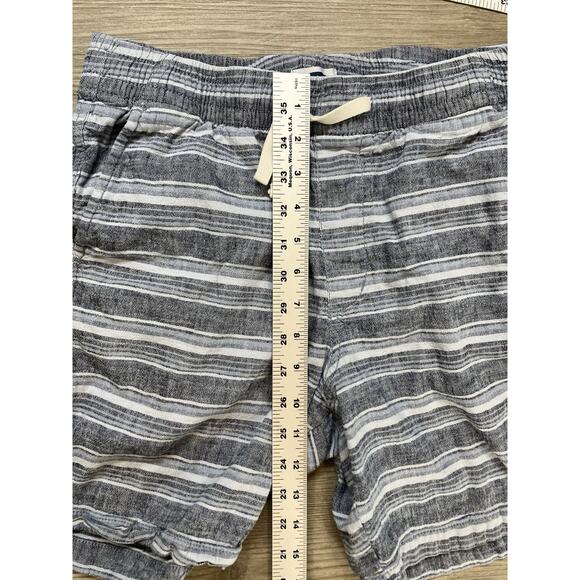 Old Navy Linen Blend Drawstring Shorts Men’s Size S - Picture 3 of 7